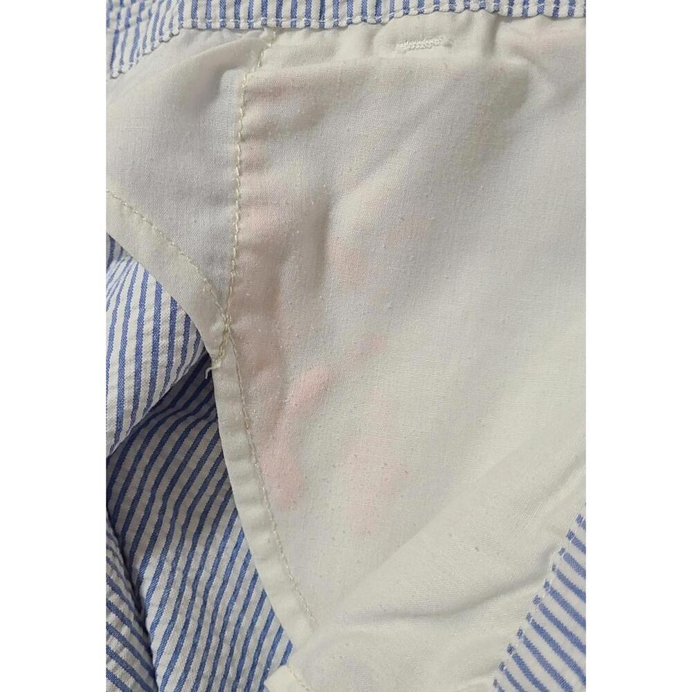 Polo Jeans Co Ralph Lauren Shorts Womens Sz 8 Medium Striped Seersucker Golf EUC - Picture 7 of 8